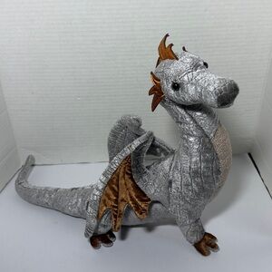 Douglas Faust the Silver Dragon Plush
